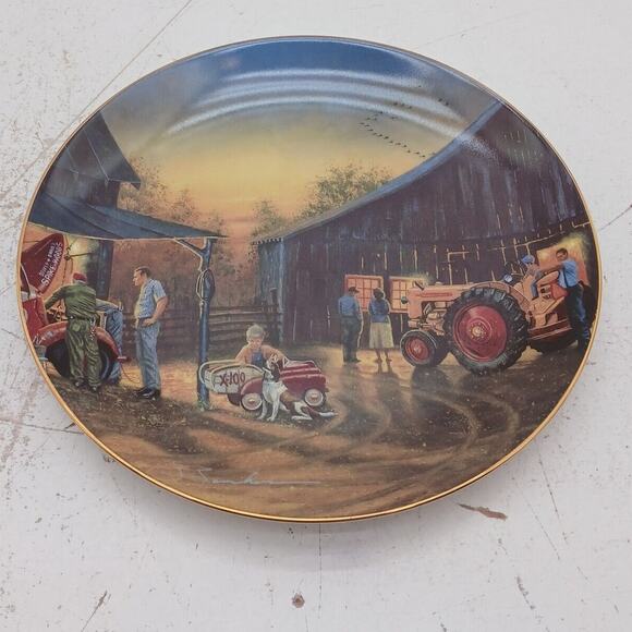 Lot of 2 Dave Barnhouse Remembers Plate Collection- Bradford Exchange w/ COA - Picture 13 of 14